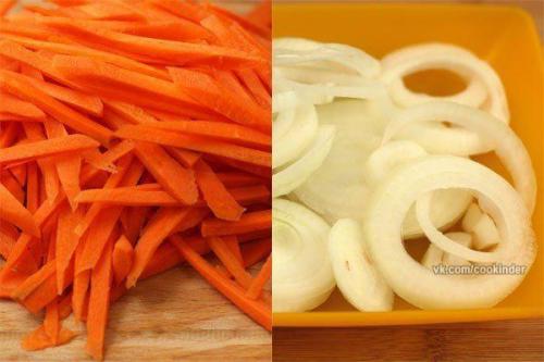 Узбекский плов.  Ингредиенты: 01