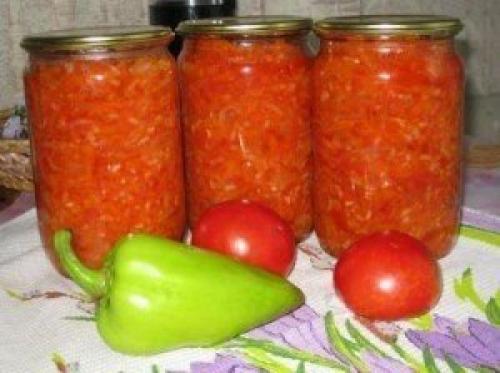 Три салатика на зиму с помидорами. 02