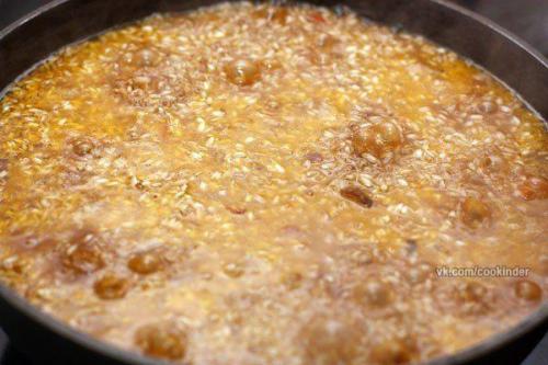 Узбекский плов.  Ингредиенты: 05