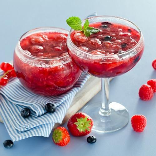 Ягодный компот в мультиварке.