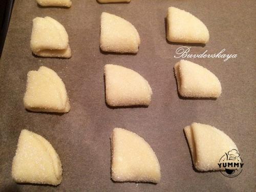 Творожное печенье Треугольнички. 06