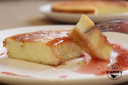 Творожная запеканка.  Ингредиенты: 09