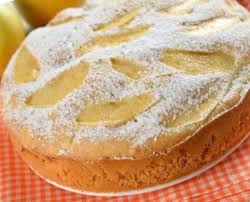 Шарлотка из творога. 03