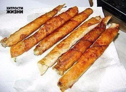 Закусочные рулетики из армянского лаваша. 04