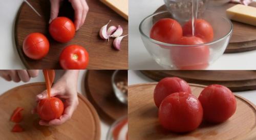 Слоеный салат с сыром и баклажанами Неаполь. 01