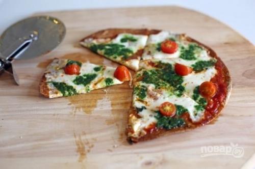 Простая и полезная пицца. Простая и полезная пицца.