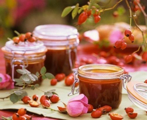 Варенье из шиповника (пятиминутка).