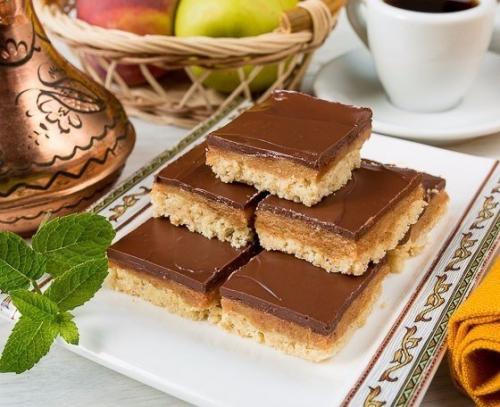 Печенье миллионера. Ингредиенты на форму 24*24 см (+- 2 см: Печенье миллионера. Ингредиенты на форму 24*24 см (+- 2 см: