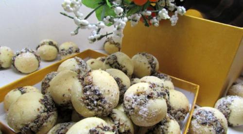 Песочное мини - печенье.