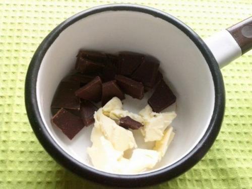 Творожно - шоколадный десерт. 04