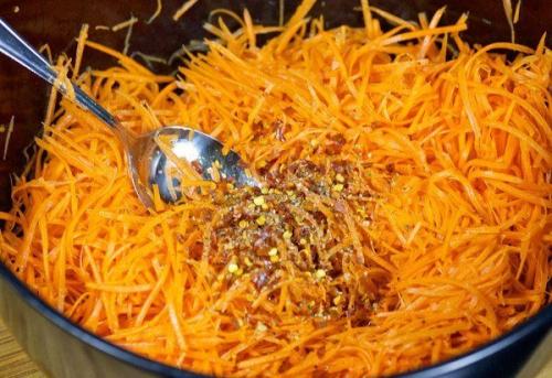 Салат морковь по-корейски. 04