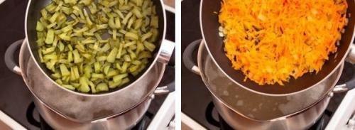 Рассольник.  Ингредиенты:  500 г говядины. 07