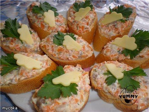 Ложная икорка.  Ингредиенты: