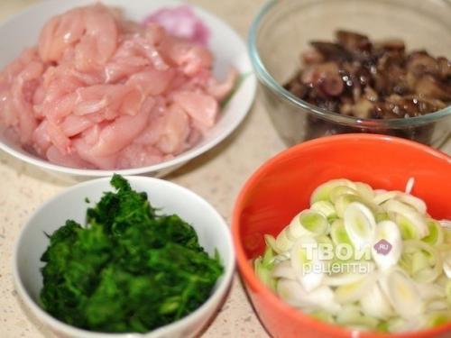 Лаваш с курицей. 01