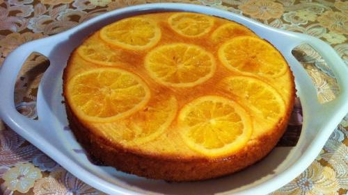 Пирог с апельсинами.