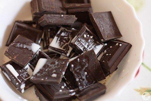 Воздушный творожный торт с шоколадом. 03