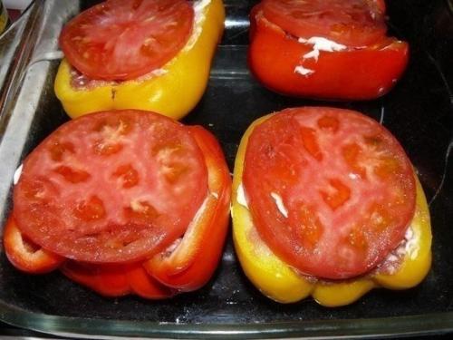 Перцы фаршированные.  4 порции: 02