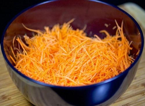 Салат морковь по-корейски. 01