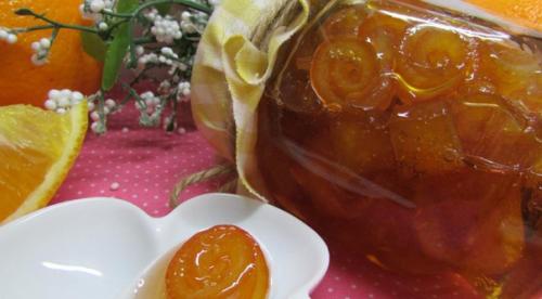 Конфитюр апельсиновые завитки. Конфитюр апельсиновые завитки.