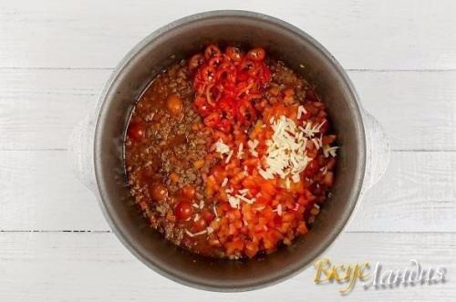 Мексиканский суп чили кон карне. 06