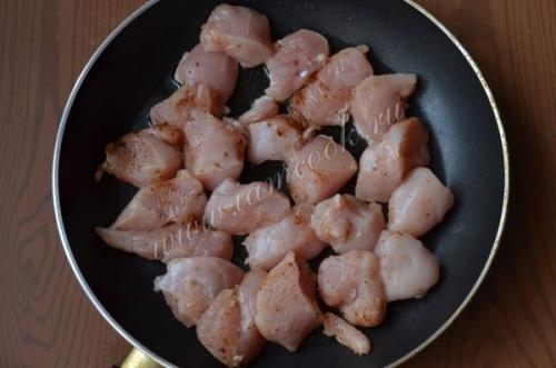 Куриная грудка в сливочном соусе. 02