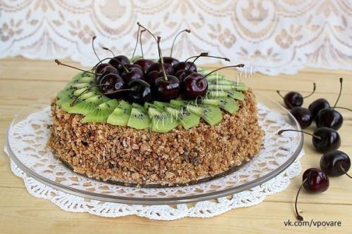 Торт из пряников и сметаны. 08