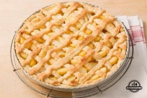 Яблочный пирог по немецкому рецепту. 06
