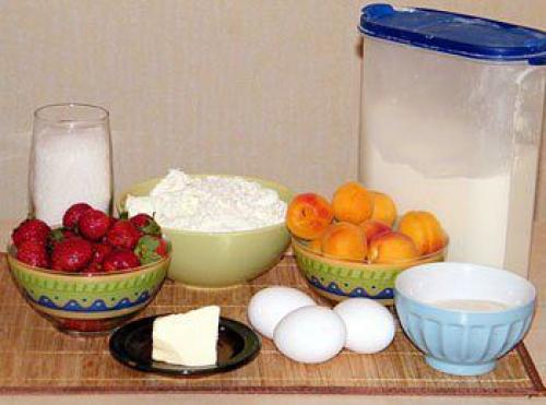 Творожные кнедлики с клубникой. 01