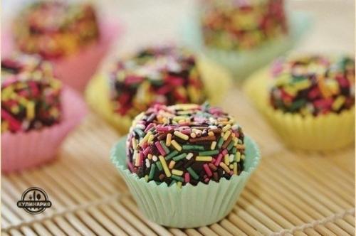 Конфеты бригадейро.  Ингредиенты: