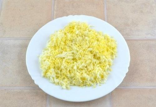 Крабовый салат шариками. 05