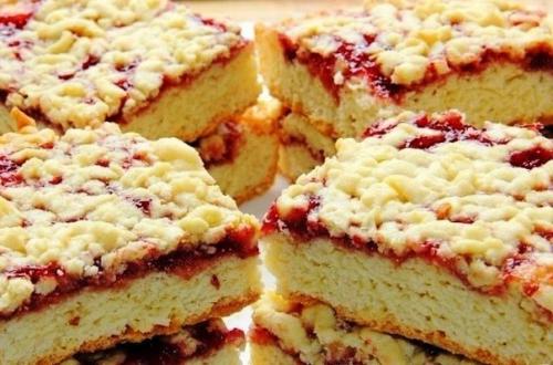 Кучерявый пирог с вареньем. 02