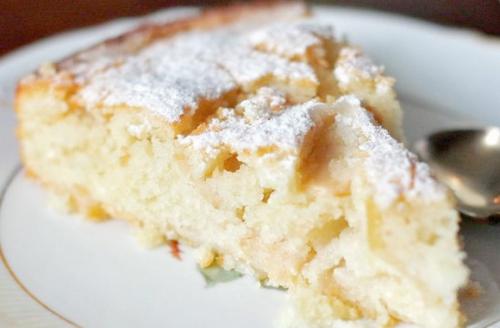 Шарлотка из творога. 02