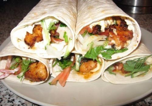Рецепты очень вкусной домашней шаурмы. 04