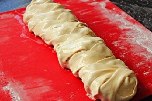 Яичница - болтунья в слоёном тесте? 04