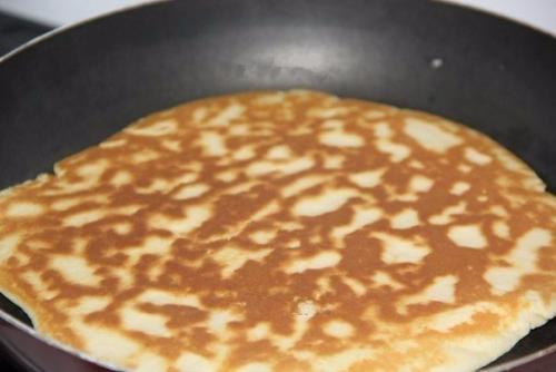 Торт со сгущенкой на сковороде. 03