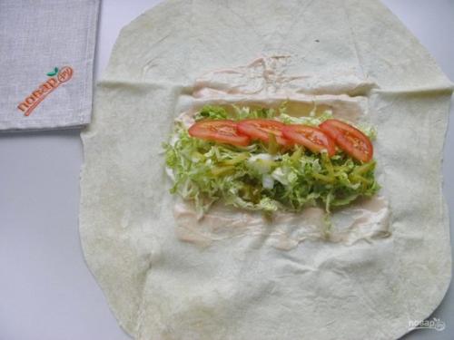 Шаурма (классический рецепт). 06