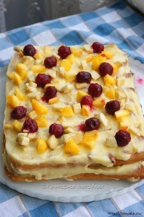 Оригинальный и вкусный торт Тропиканка. 05