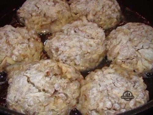 Котлеты гречневые.  Ингредиенты: 04