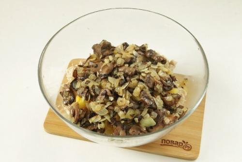 Салат Ананас с курицей и сыром. 04 Салат Ананас с курицей и сыром. 04