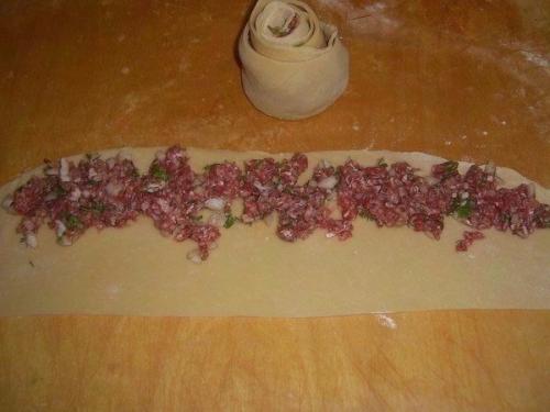 Ленивые манты.  Ингредиенты: 01