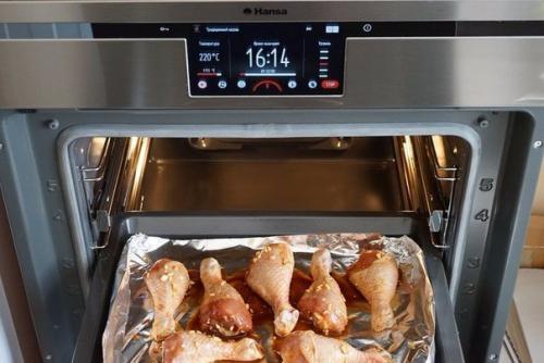 Курица в густом глянцевом соусе. 06