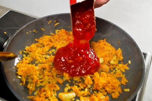 Чечевичный суп с томатами. 03