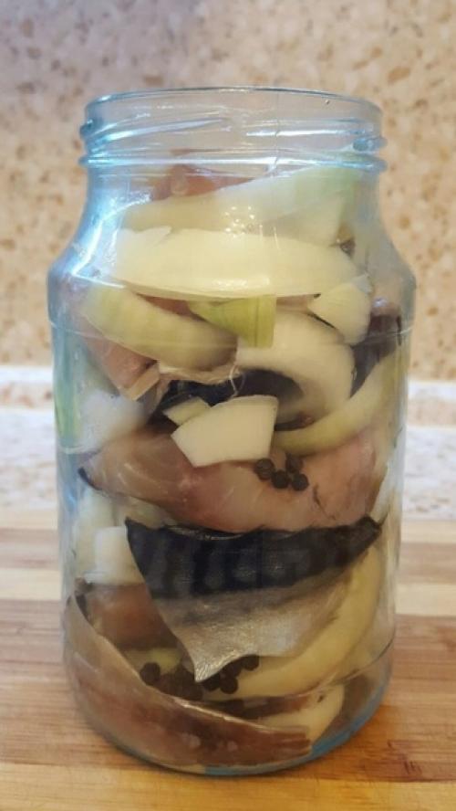 Вкусная скумбрия в домашних условиях. 08