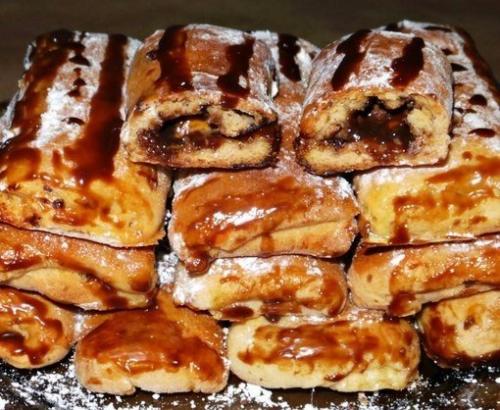 Шоколадные булочки за полчаса.