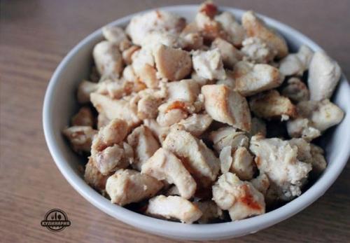 Весенний салат.  Ингредиенты на 6-8 порций: 05