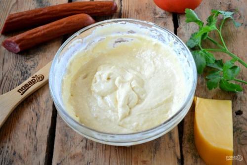 Пицца моментальная.  Ингредиенты: 04