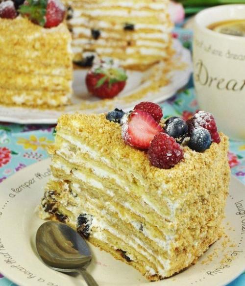 Торт Медовик.  Вкусный торт сказочно? 07