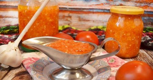 Кабачковая аджика. Ингредиенты: