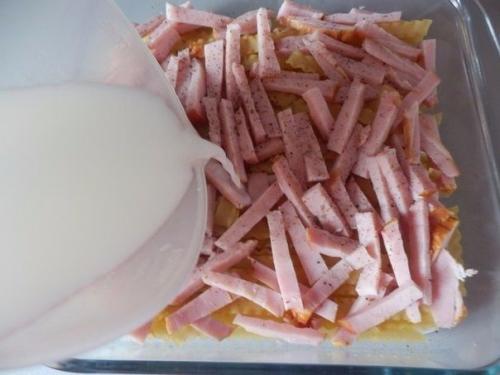 Макаронная запеканка Ленивая. 03 Макаронная запеканка Ленивая. 03