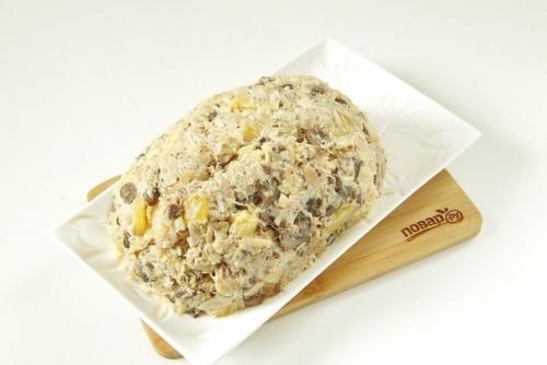 Салат Ананас с курицей и сыром. 07 Салат Ананас с курицей и сыром. 07